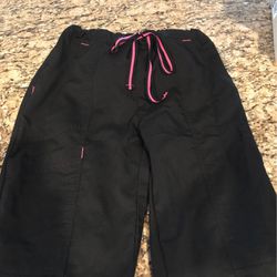 X-small Black Scrub Pants $10