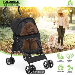 Foldable pet stroller brand new
