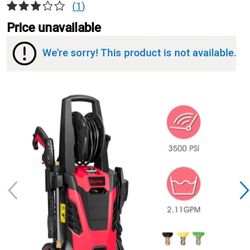 Pressure Washer  Brend New