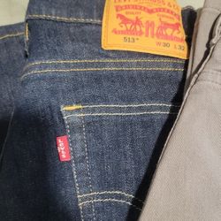 Mens Levis 513 30x32
