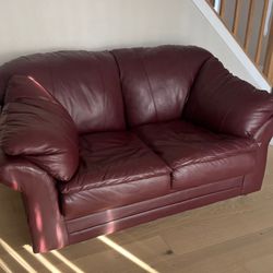 Leather Couch 