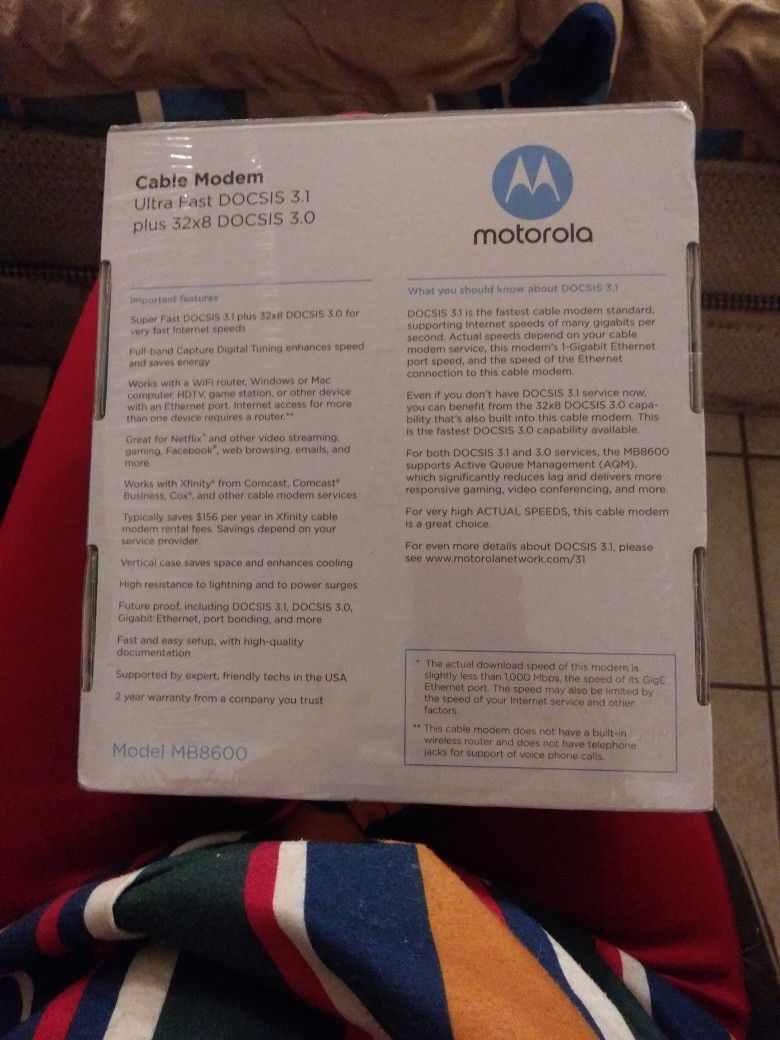Motorola Cable Modem