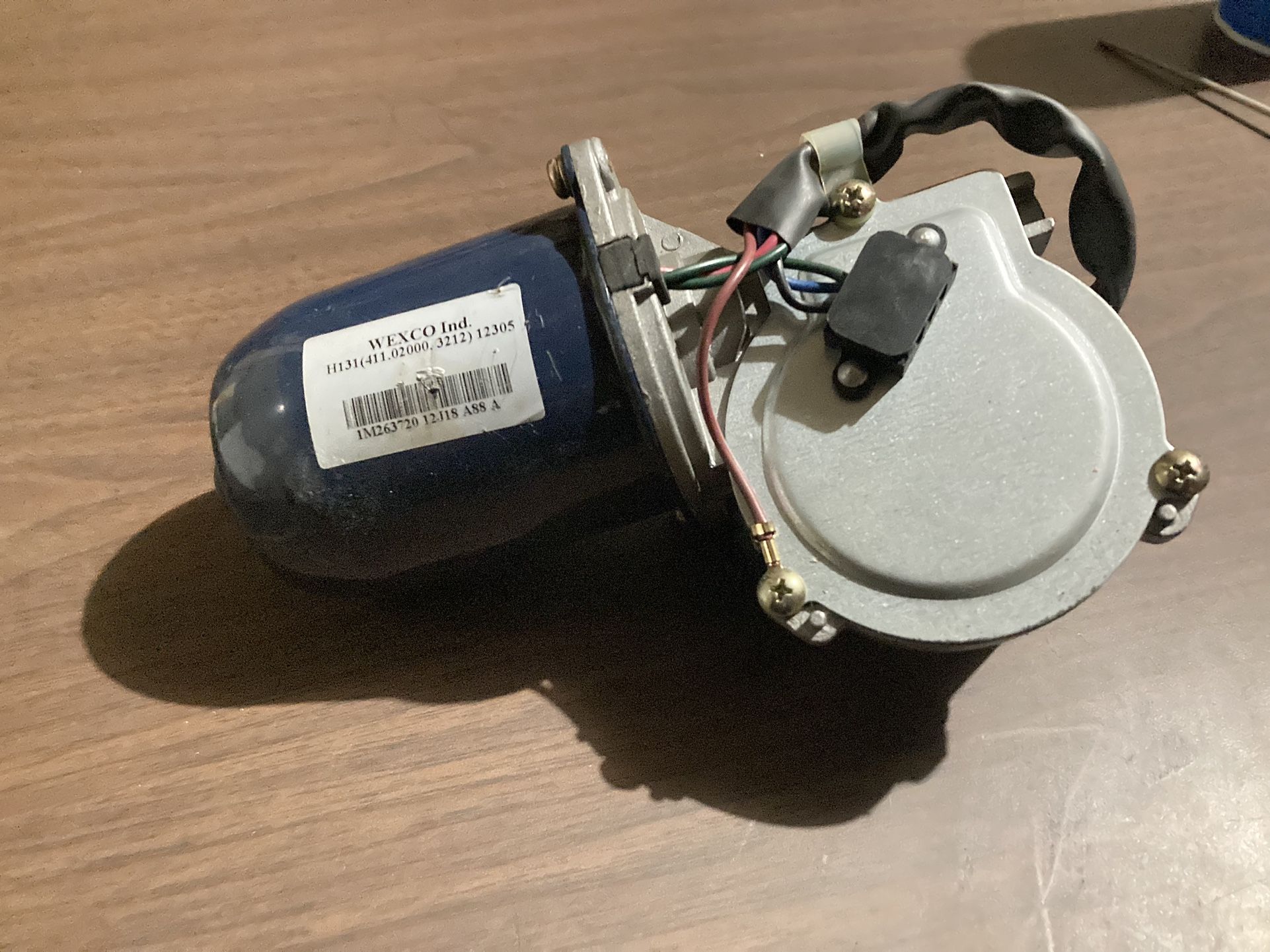 Wexco Wiper Motor H131 (411 02000.3212)12305