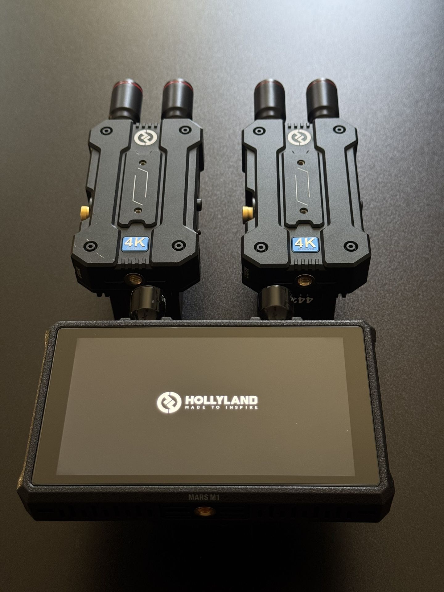 Hollyland Mars M1 Enhanced Monitor + 4K Receivers - Video Transmission System