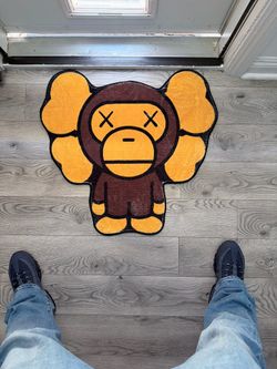 Ape/Kaws rug