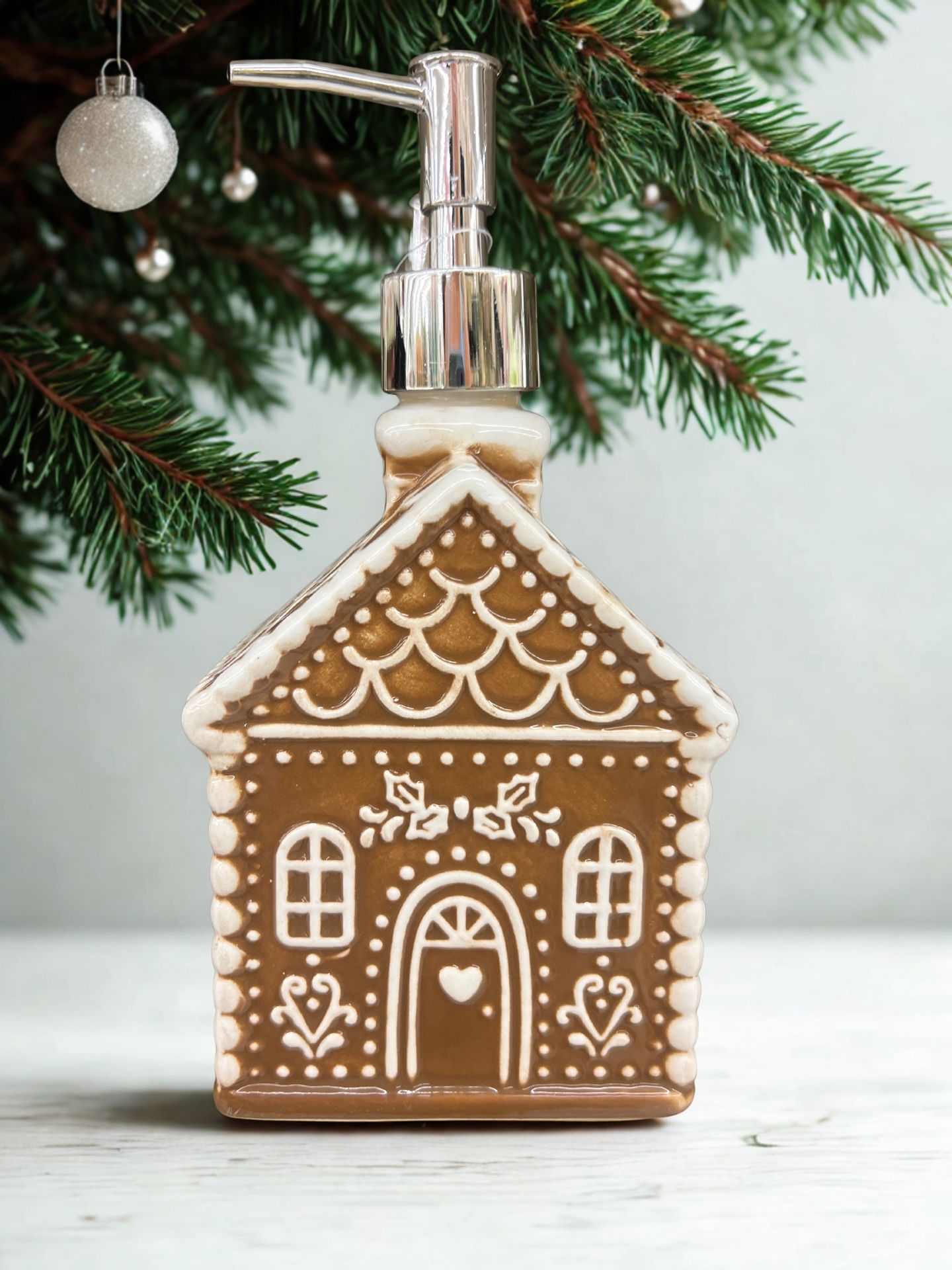 Gingerbread House Soap Dispenser