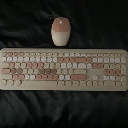 Wireless Keyboard and Mouse Set