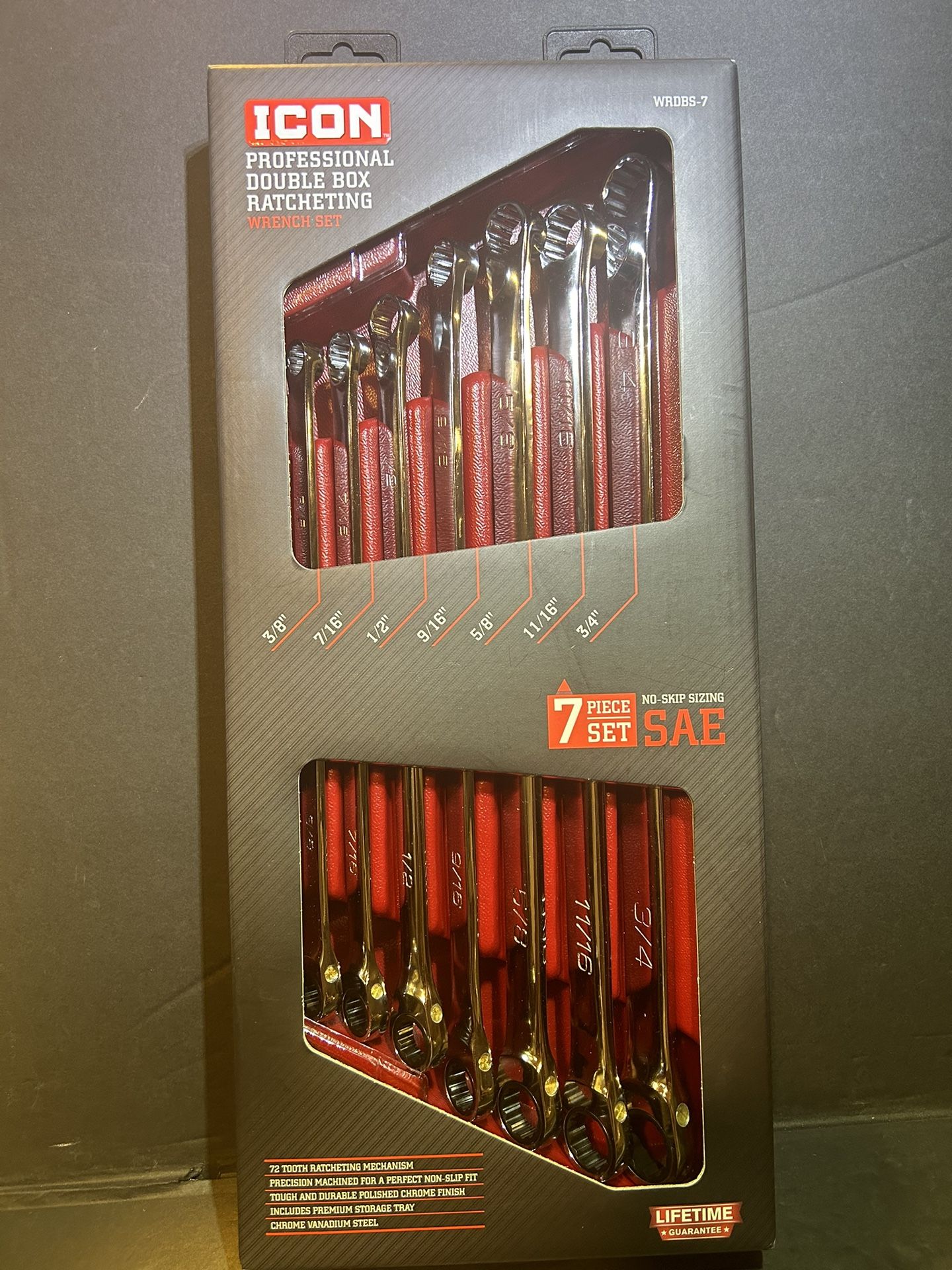 Ratcheting Wrench Set