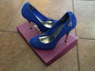 blue heels