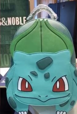 Pokémon loungefly leather backpack