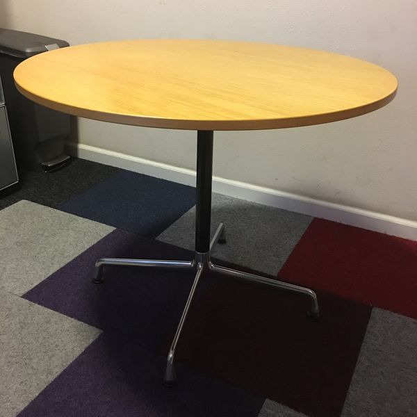 Eames Round Dining Table 36 For In San Francisco Ca Offerup Eames Round Dining Table 36