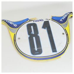 Vintage HARO BMX Race Number Plate 80s Orig