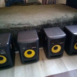 #dj #disc Jockey Krk Brand  #bundle #3 Set speakers #amplifiers #dj #music #karaoke #party #set