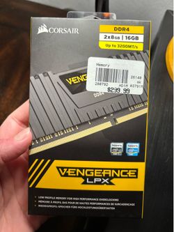 Corsair Vengeance 2x 8GB Ram Sticks