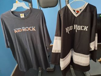 Kid Rock American Badass 2002 Tour jersey and t-shirt