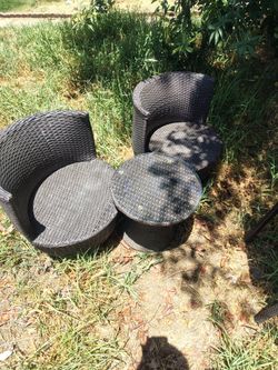 Better Homes & Gardens Wicker Patio set