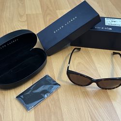 Ralph Lauren 8213 The Betty Sunglasses 500373 Havana Tortoise Brown 56-17-145