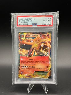 2014 POKEMON XY FLASHFIRE #11 CHARIZARD EX FLASHFIRE