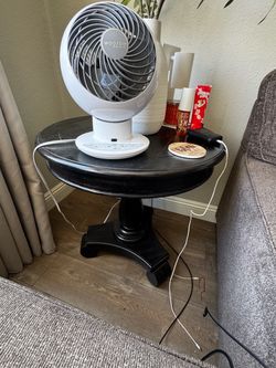 Round side table