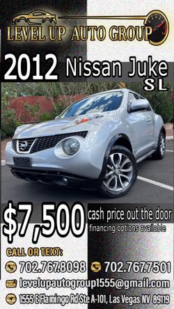 2012 Nissan Juke SL • SUV • Clean Title • LOW MILES • Excellent Condition • Great on Gas • Reliable • Upgraded features