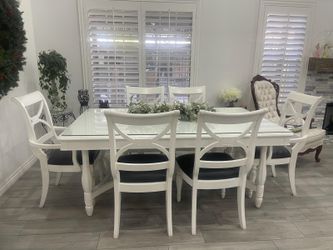 Dining Table With Glass