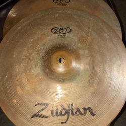 Zildjian ZBT 13 Hi Hat Cymbals Top And Bottom 