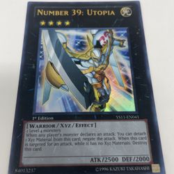 Number 39: Utopia Yugioh Card for Sale in Corona, CA - OfferUp