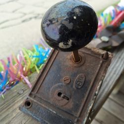 Antique doorknob