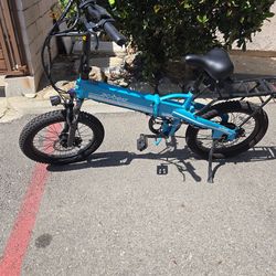 Electric bike foldable