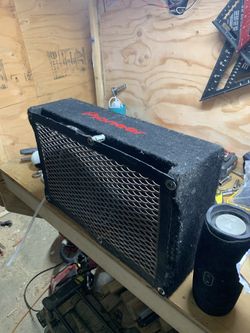 Alpine SWT 10S4 10” Subwoofer In Box + Amp Ready To Go