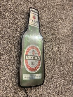 Beck's bar light