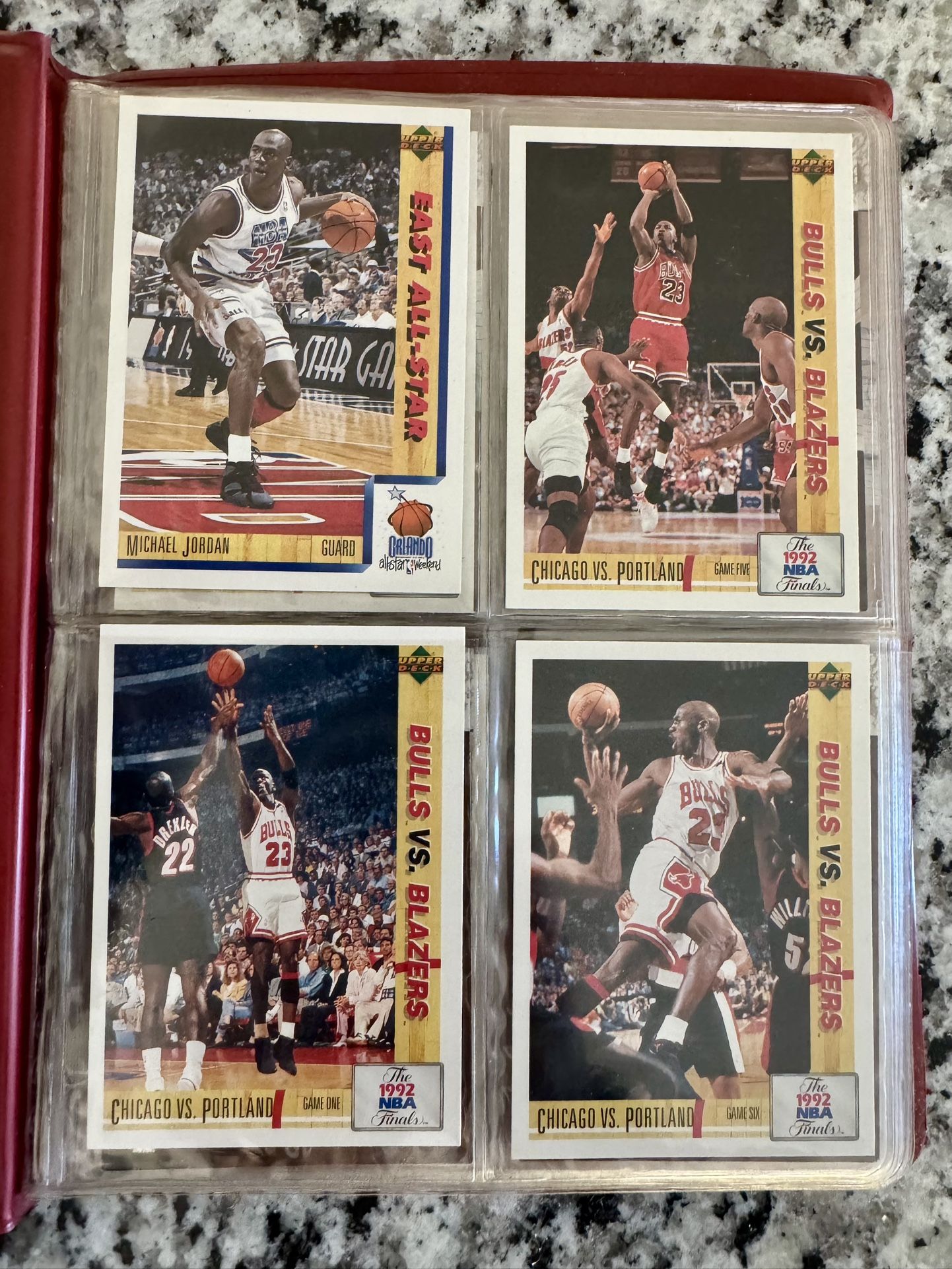 14 Michael Jordan Basketball & Baseball Cards Plus 2 David Robinson Cards