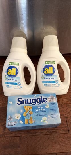All detergent bundle sale all for $10