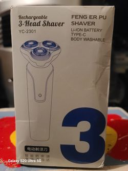 FENG ER PU SHAVER LI-ION BATERY TYPE-C BODY WASHABLE