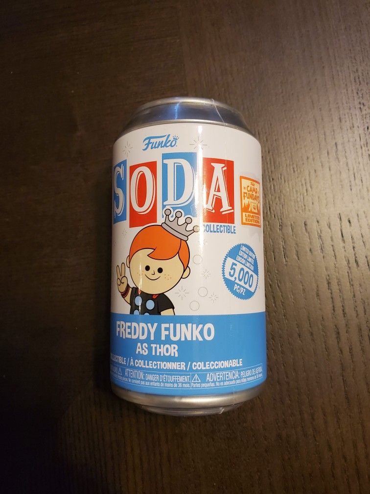 Camp Fundays Soda Freddy Funko as Thor