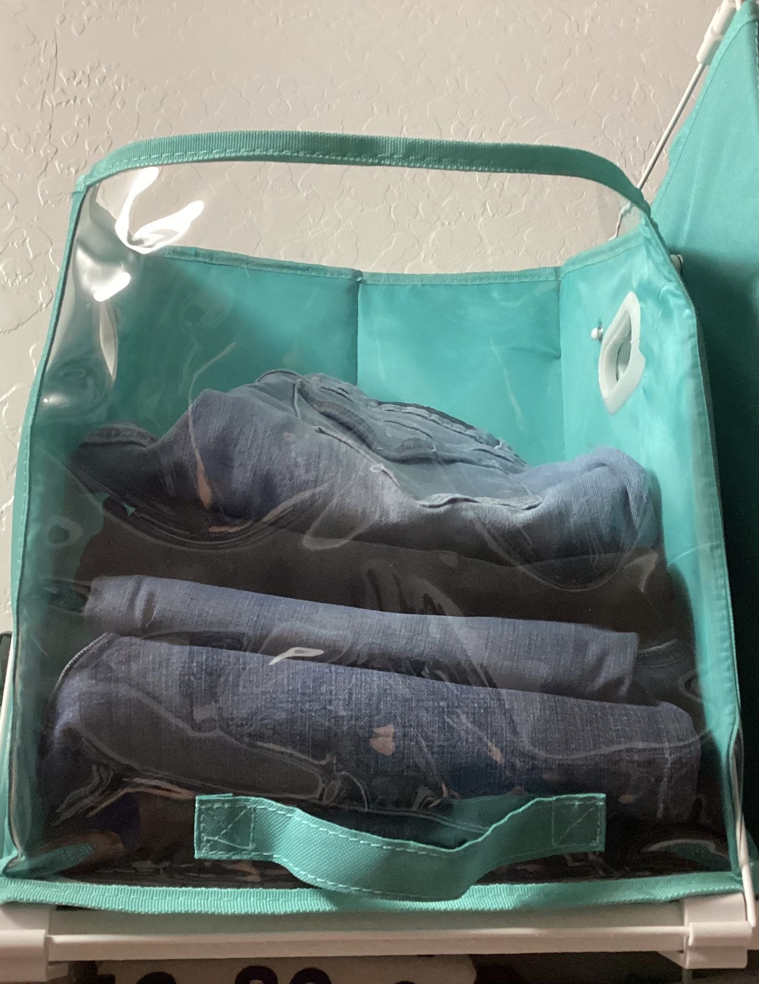 3 Pull Down Closet Storage Bins $15