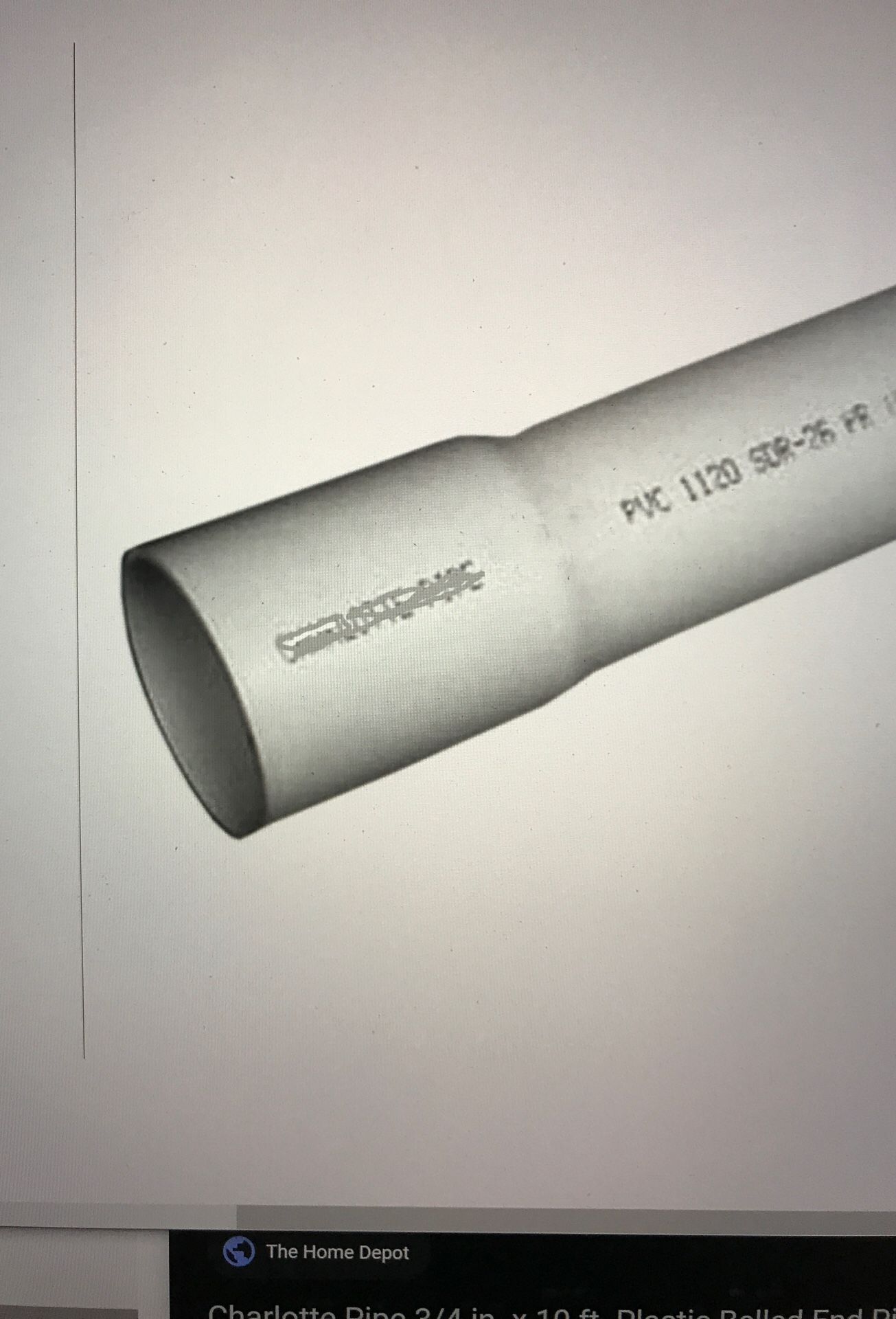 PVC pipe 2”x20’ Sch 40 Bell End 40 for 4 pipes for Sale in Fort