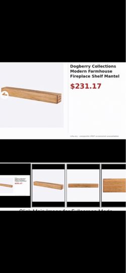 60” new in box fireplace mantle