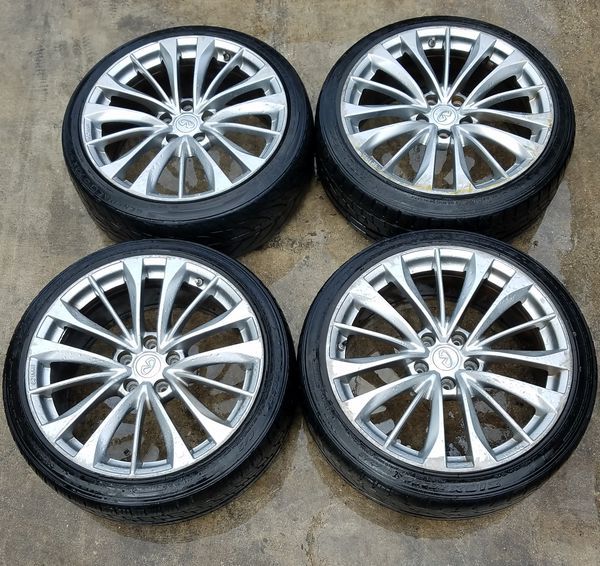 OEM INFINITI G37 Q50 M37 G35 RIMS AVAILABLE SIZES 17" 18" 19" 20" LUG