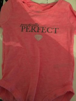 Baby girl onesie