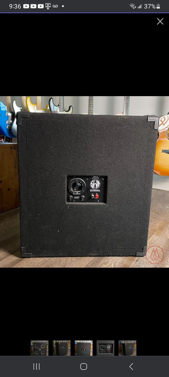 SWR GOLIATH III 4X10 BASS CAB SPEAKER 8 OHM GREAT