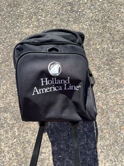 Rolling luggage from Holland America Cruise Lines