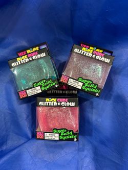 Needoh nice cube glitter and glow