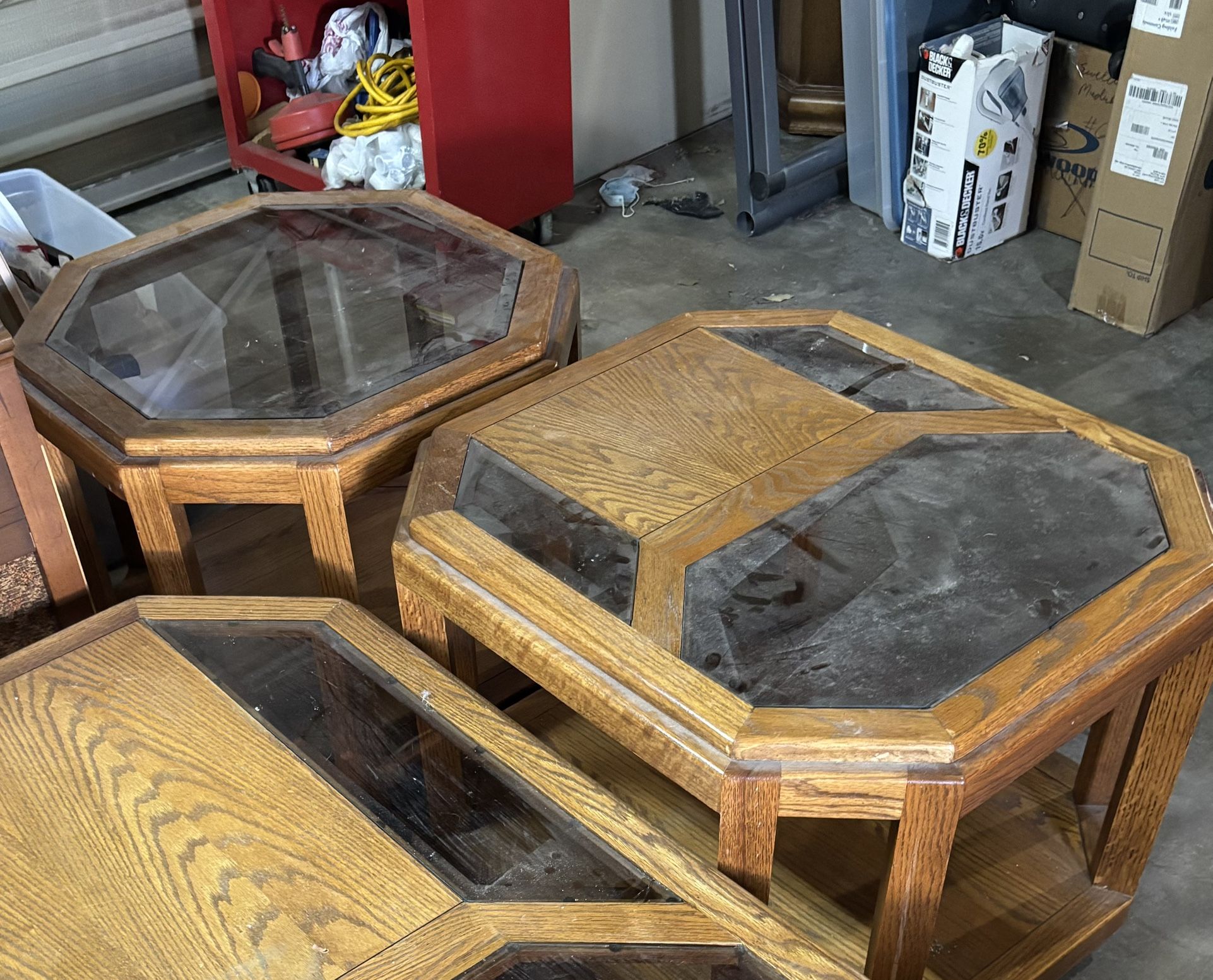 Side Coffee Tables Set Of 2