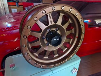 METHOD MR304 17" BRONZE WHEELS FOR TOYOTA WITH TPMS SENSORS