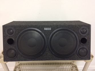 Kenwood speaker on sale box