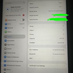 iPad air 3rd generation 