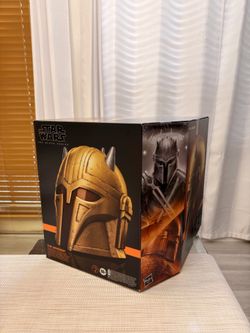 (NEW) STARWARS THE BLACK SERIES “The Armorer” Mandalorian Helmet