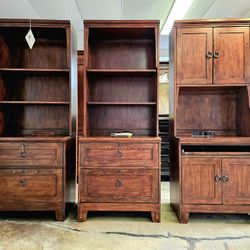 ASHLEY FURNITURE MATCHING MODULAR CABINETS (Delivery Available)
