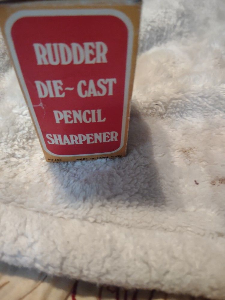 Antique Rudder Pencil Sharpener 